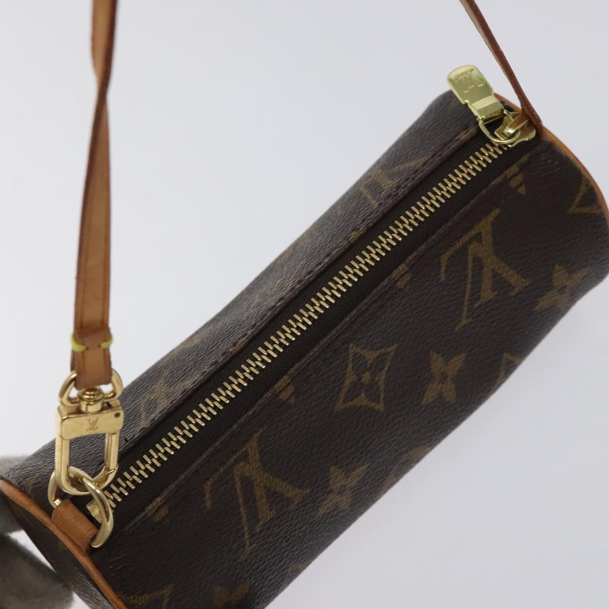 LOUIS VUITTON Monogram Papillon Pouch LV Auth 127629