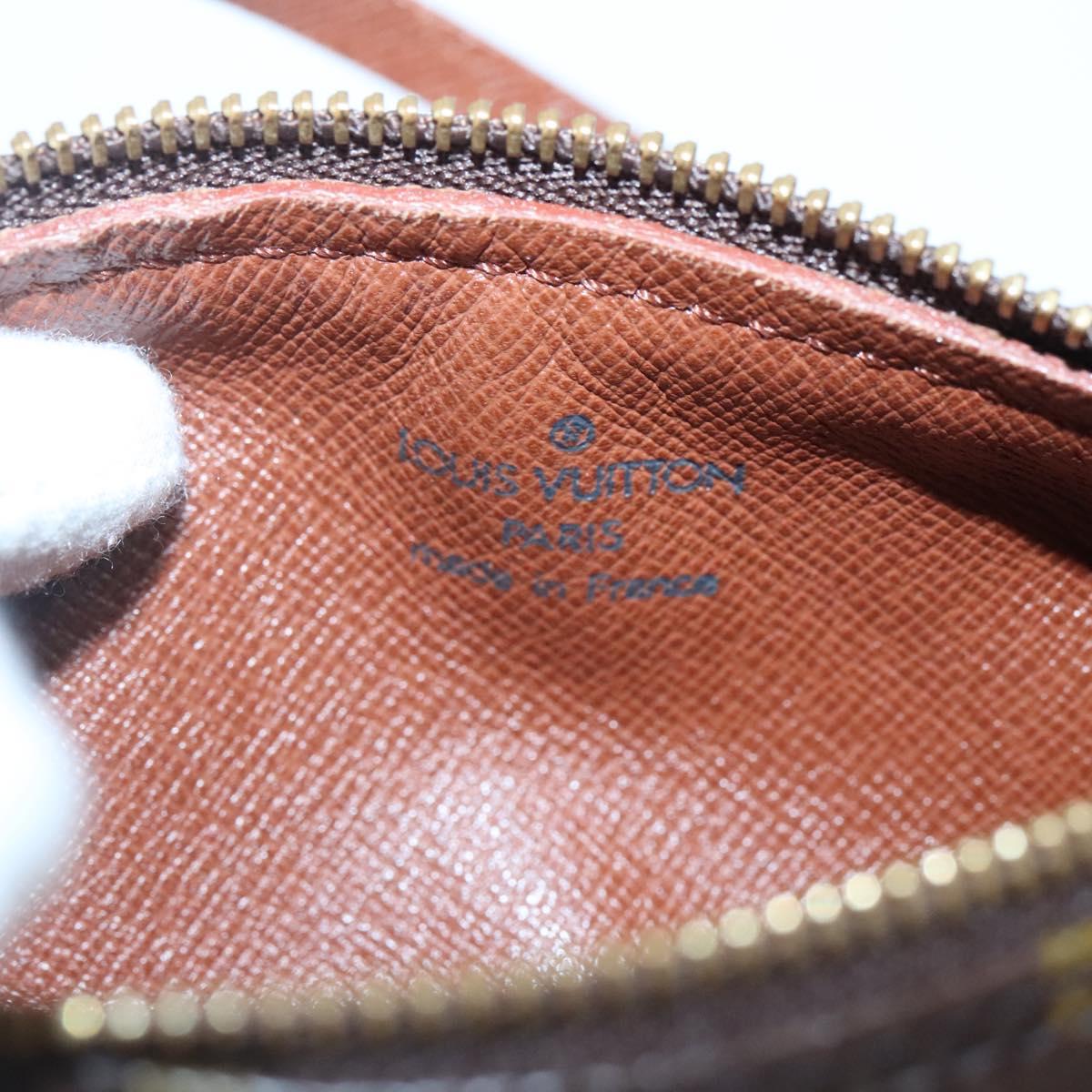 LOUIS VUITTON Monogram Papillon Pouch LV Auth 127630