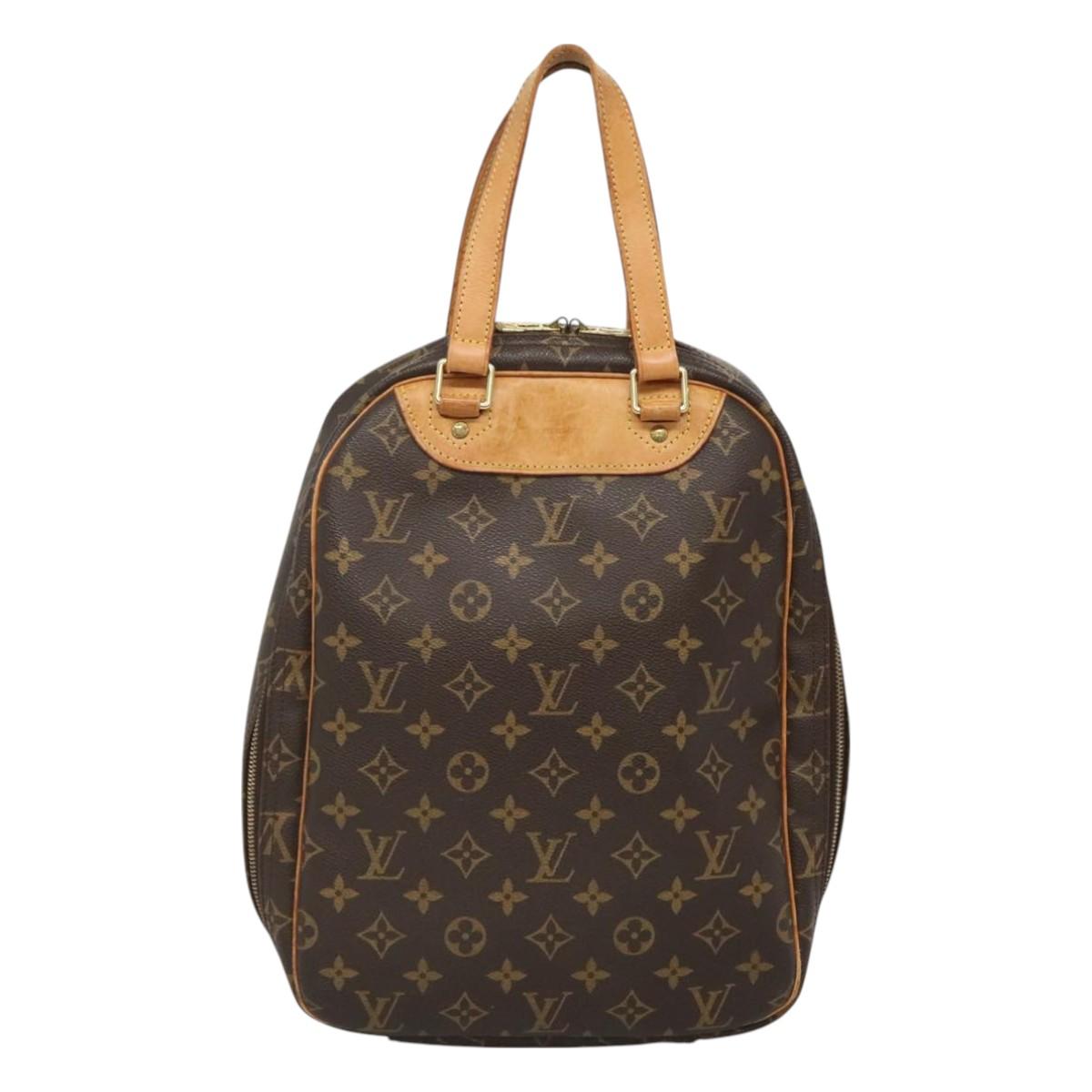 LOUIS VUITTON Monogram Excursion Hand Bag M41450 LV Auth 127695