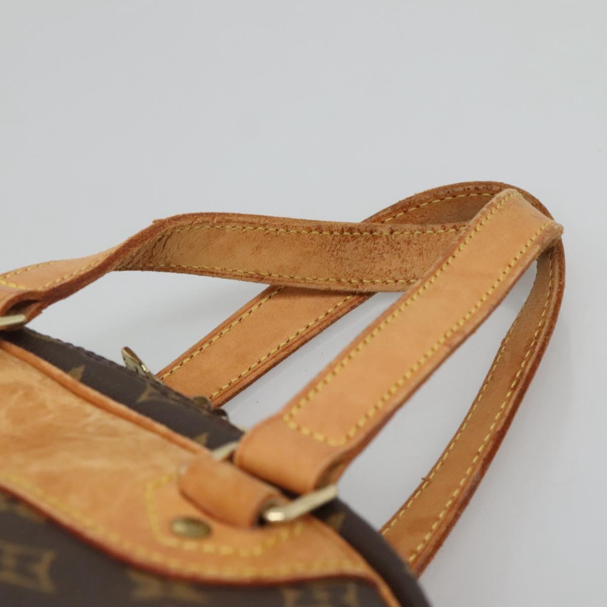 LOUIS VUITTON Monogram Excursion Hand Bag M41450 LV Auth 127695