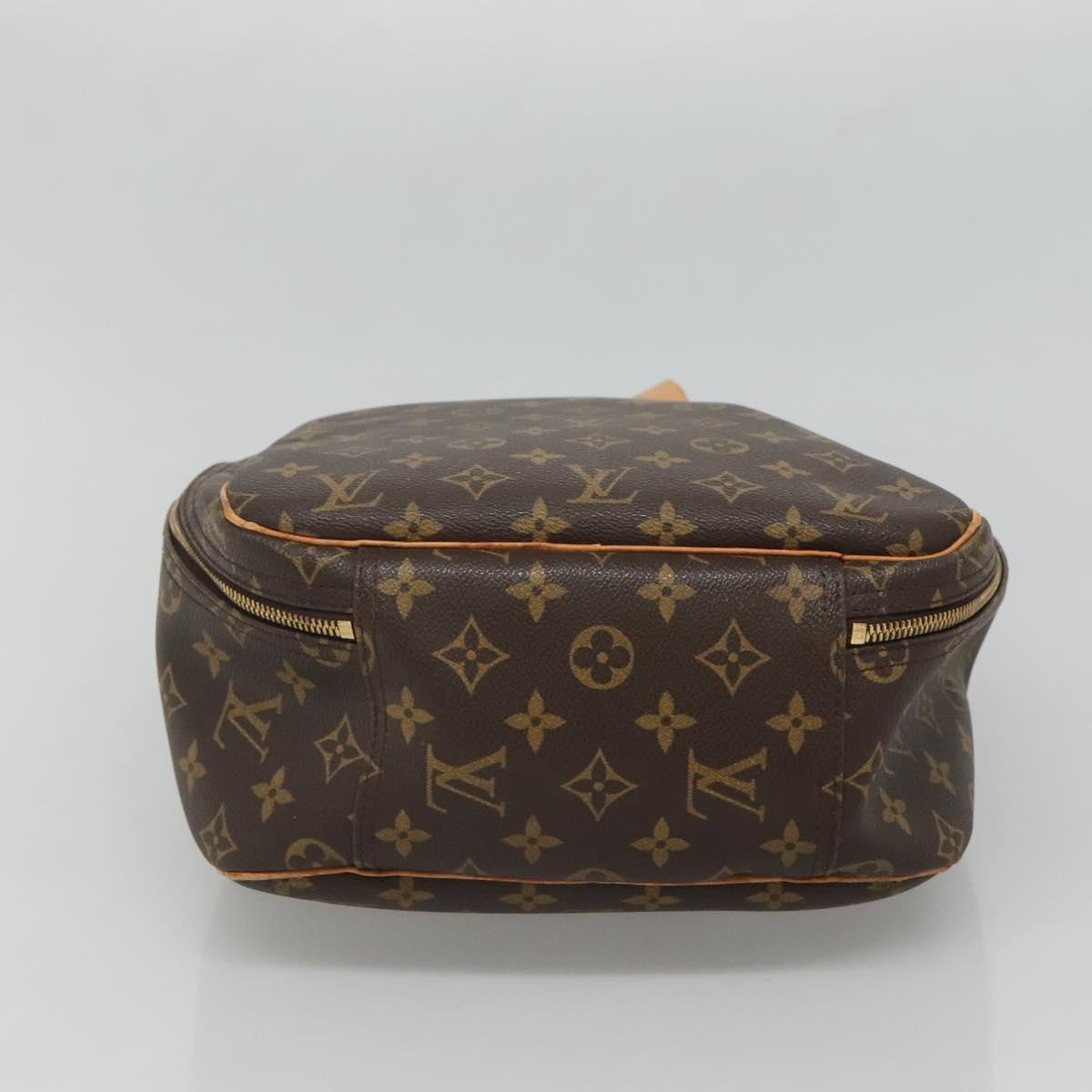 LOUIS VUITTON Monogram Excursion Hand Bag M41450 LV Auth 127695