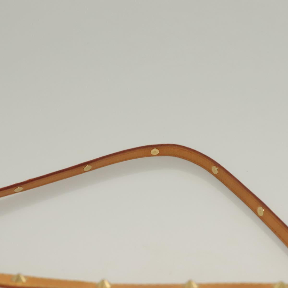 LOUIS VUITTON Multicolor Pochette Accessoires Pouch White M92649 Auth 127704V