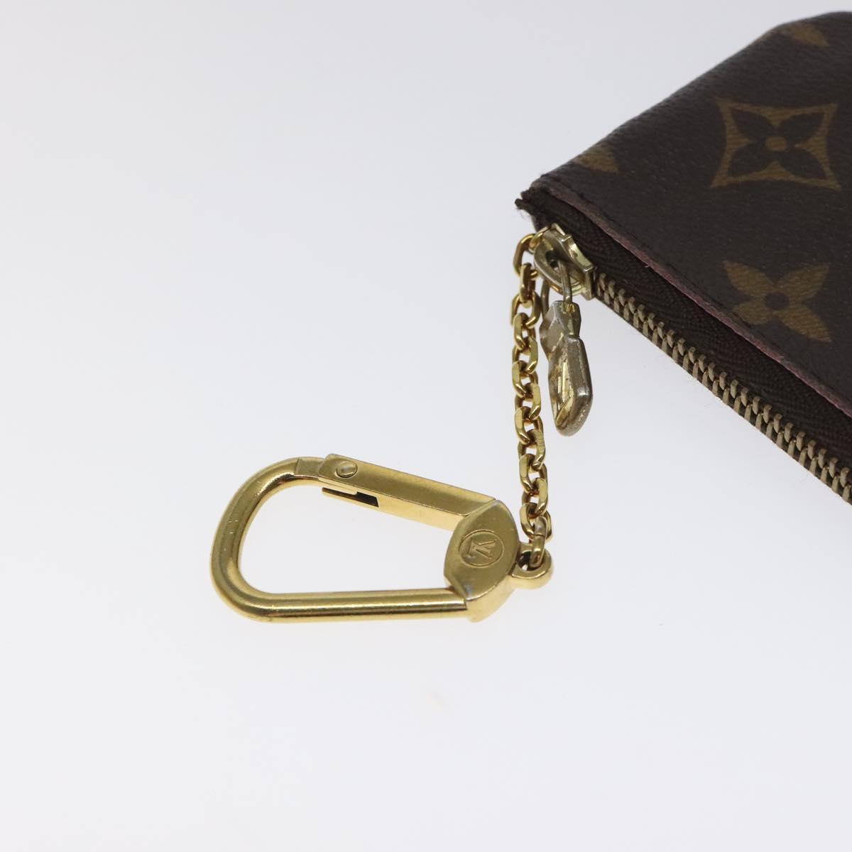LOUIS VUITTON Monogram Vivienne Pochette Cles Coin Purse M81639 LV Auth 127715