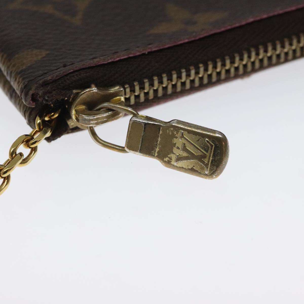 LOUIS VUITTON Monogram Vivienne Pochette Cles Coin Purse M81639 LV Auth 127715A
