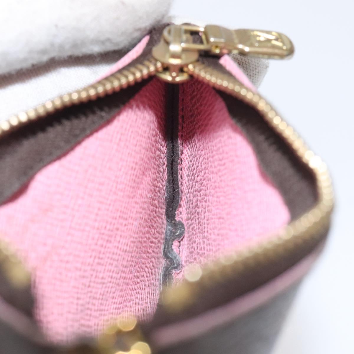 LOUIS VUITTON Monogram Vivienne Pochette Cles Coin Purse M81639 LV Auth 127715