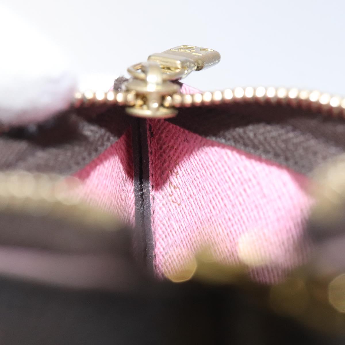 LOUIS VUITTON Monogram Vivienne Pochette Cles Coin Purse M81639 LV Auth 127715A