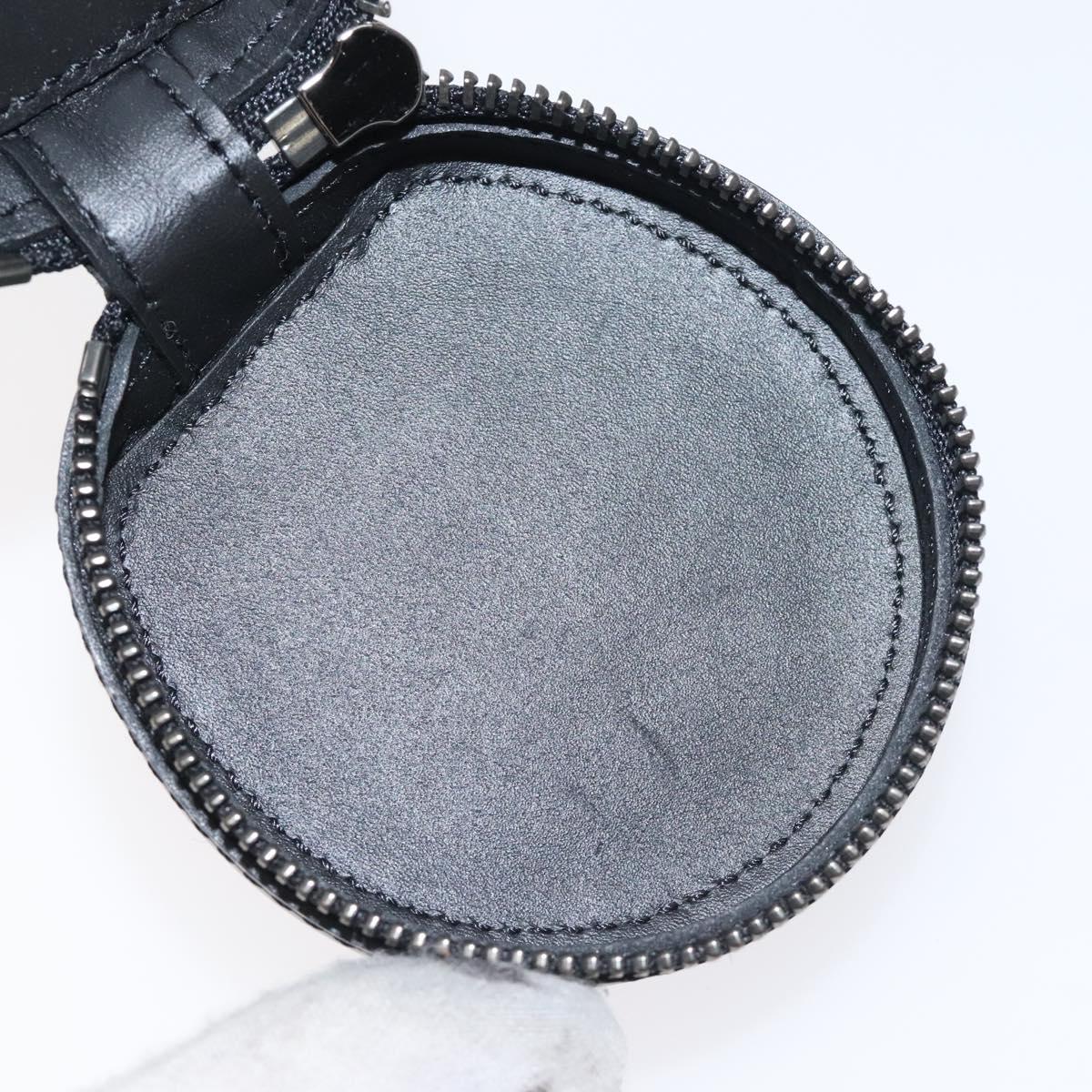 LOUIS VUITTON Monogram Eclipse Etui earphones Accessory Case GI0844 Auth 127716