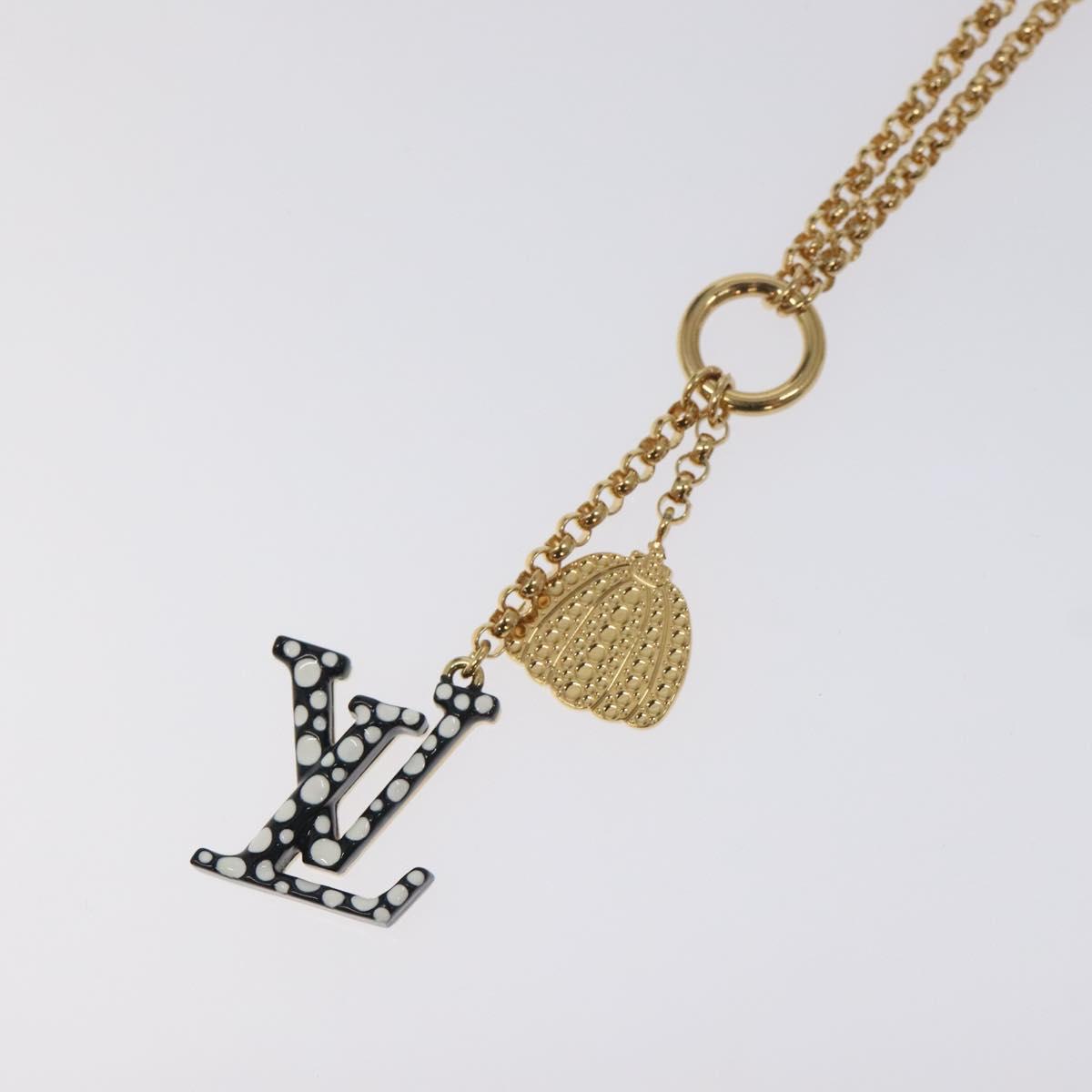 LOUIS VUITTON Yayoi Kusama Collier LV Iconic Infinity Dot M01079 LV Auth 127719M