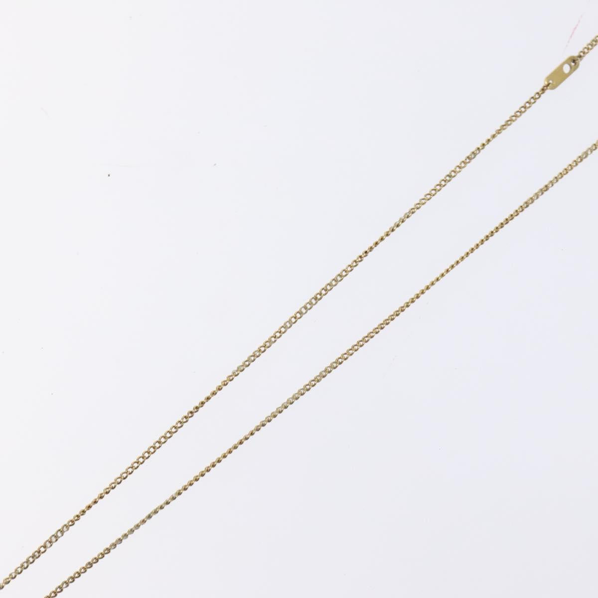 LOUIS VUITTON Collier Map LV Printed Initials City Paris M68261 LV Auth 127722