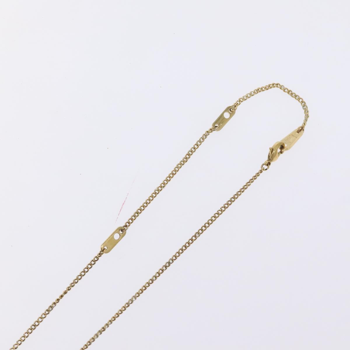 LOUIS VUITTON Collier Map LV Printed Initials City Paris M68261 LV Auth 127722