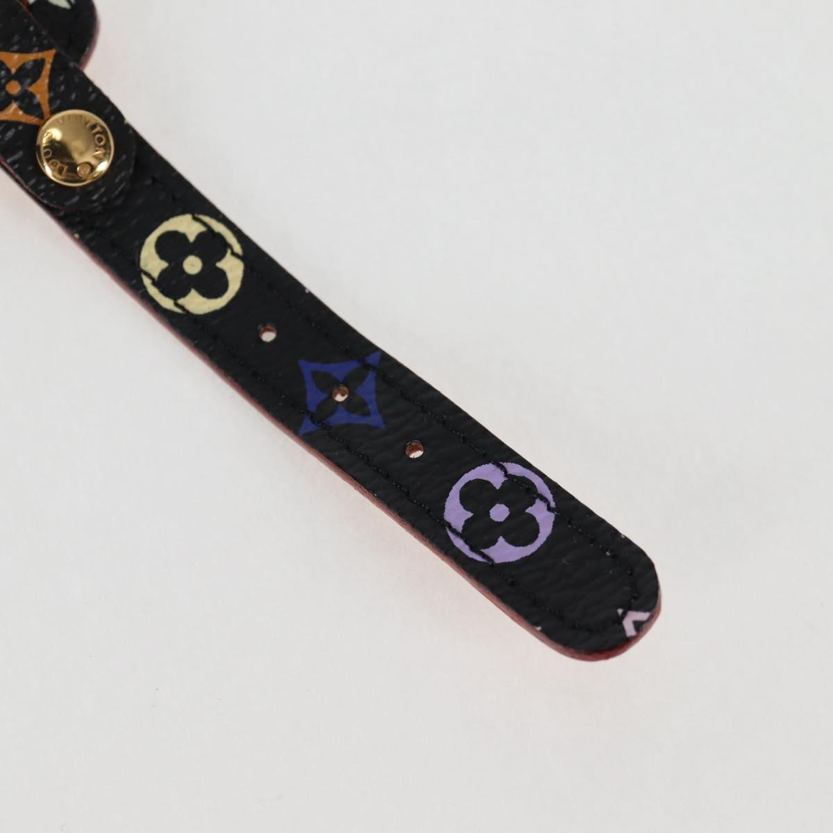 LOUIS VUITTON Monogram Multicolor Porto Address Bracelet M92599 LV Auth 127725V