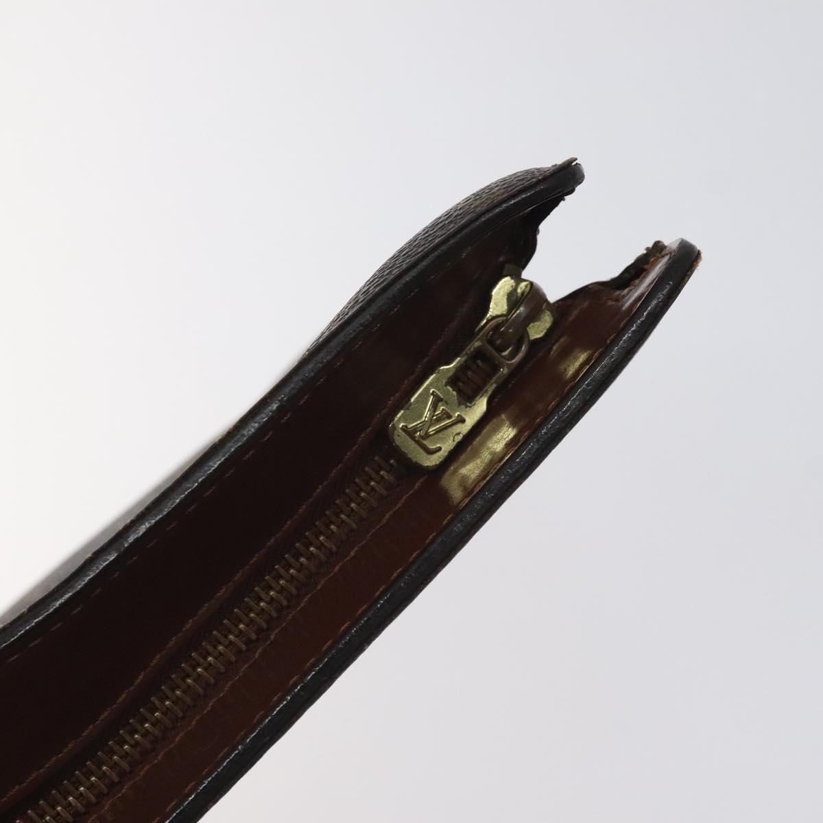 LOUIS VUITTON Monogram Pochette Homme Clutch Bag M51795 LV Auth 127757