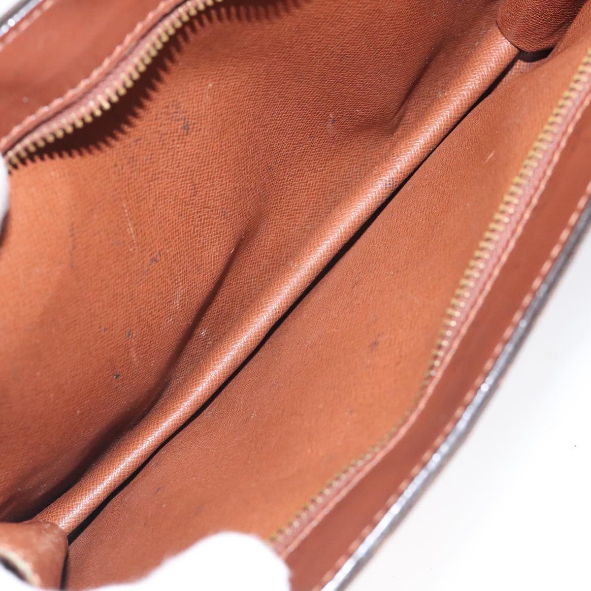 LOUIS VUITTON Monogram Pochette Homme Clutch Bag M51795 LV Auth 127757