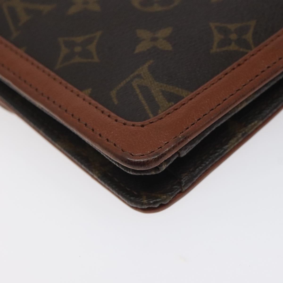 LOUIS VUITTON Monogram Pochette Dam GM Clutch Bag M51810 LV Auth 127758