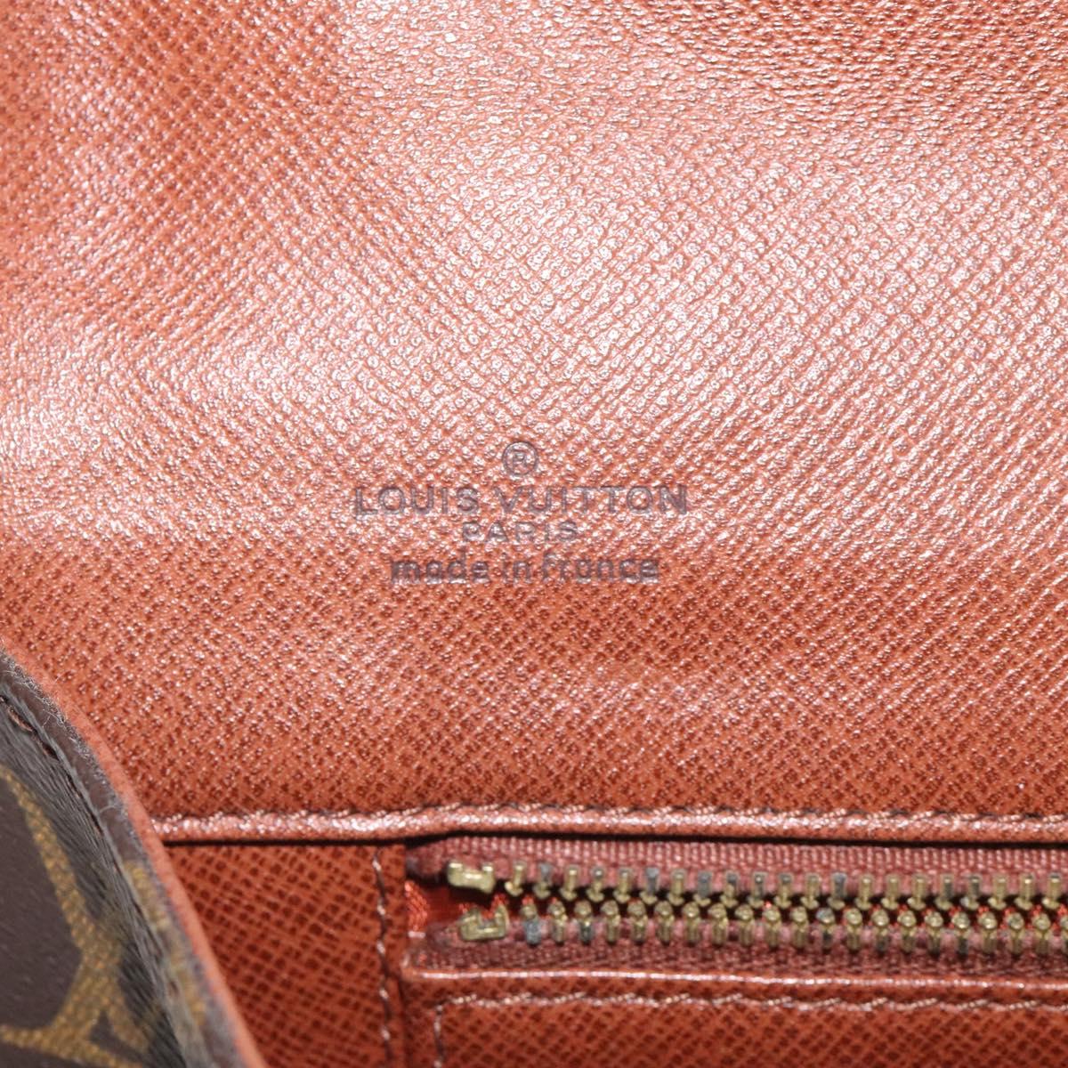 LOUIS VUITTON Monogram Pochette Dam GM Clutch Bag M51810 LV Auth 127758