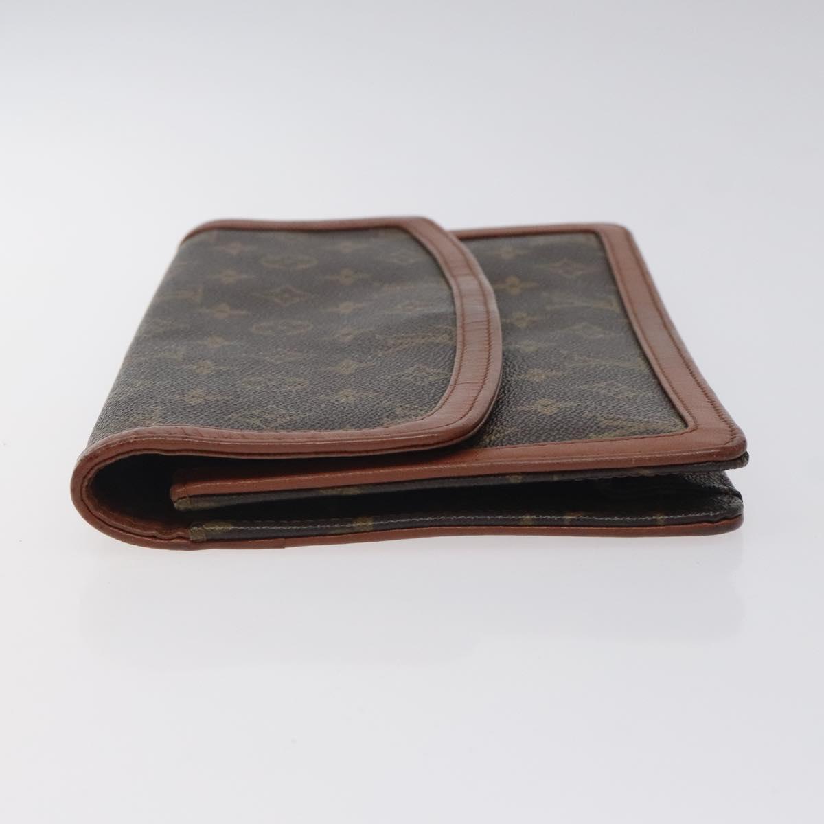 LOUIS VUITTON Monogram Pochette Dam GM Clutch Bag M51810 LV Auth 127758