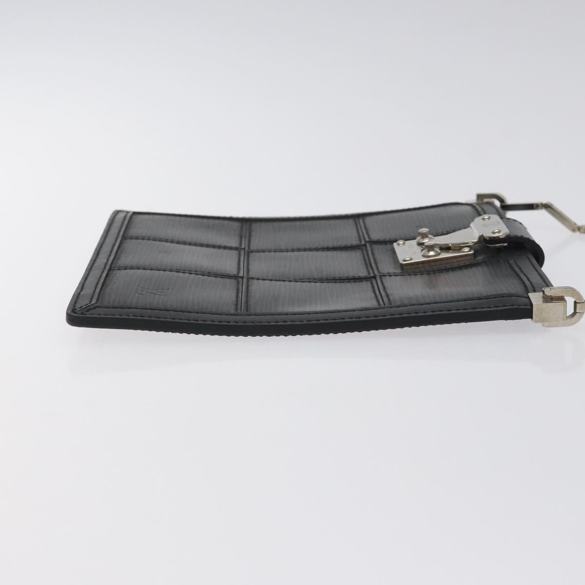 LOUIS VUITTON Epi Stretch Mojito Shoulder Bag Pouch Black M54612 LV Auth 127785