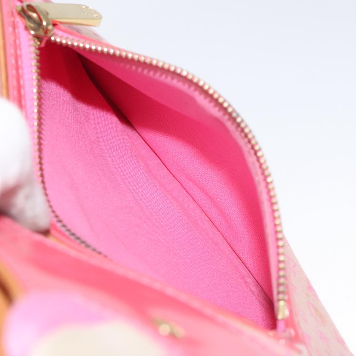 LOUIS VUITTON Monogram Mini Sac Catrain Hand Bag Strawberry M92930 Auth 127805