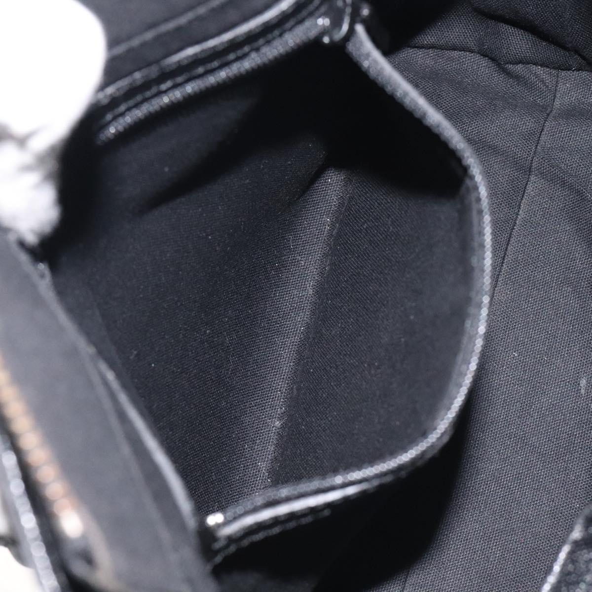 BURBERRY Nova Check Hand Bag Canvas Beige Auth 127834