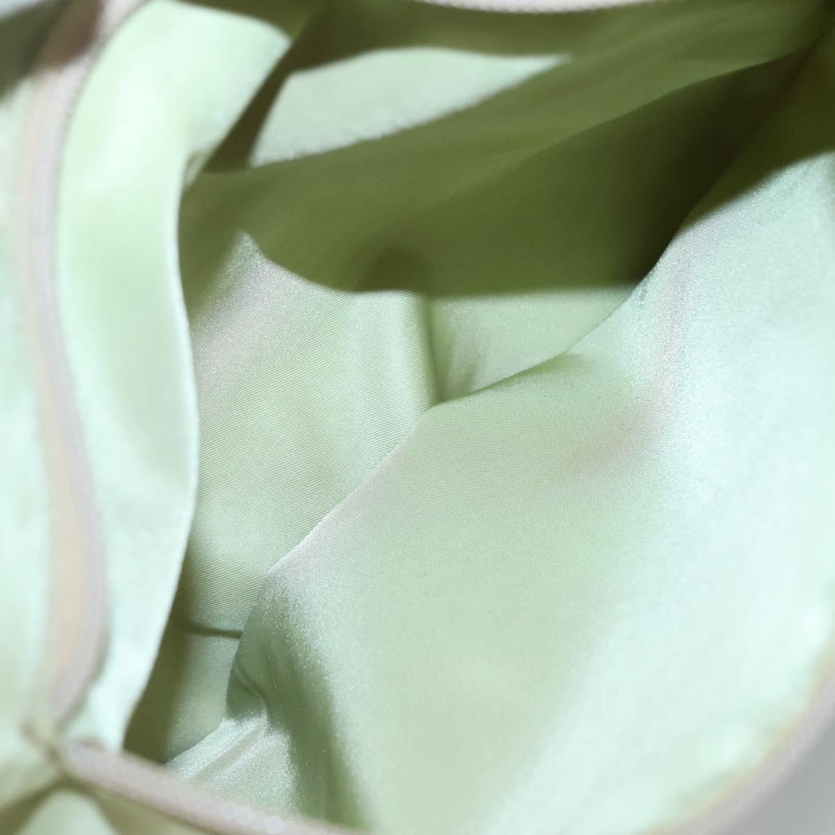 PRADA Tote Bag Nylon Light green Auth 127872