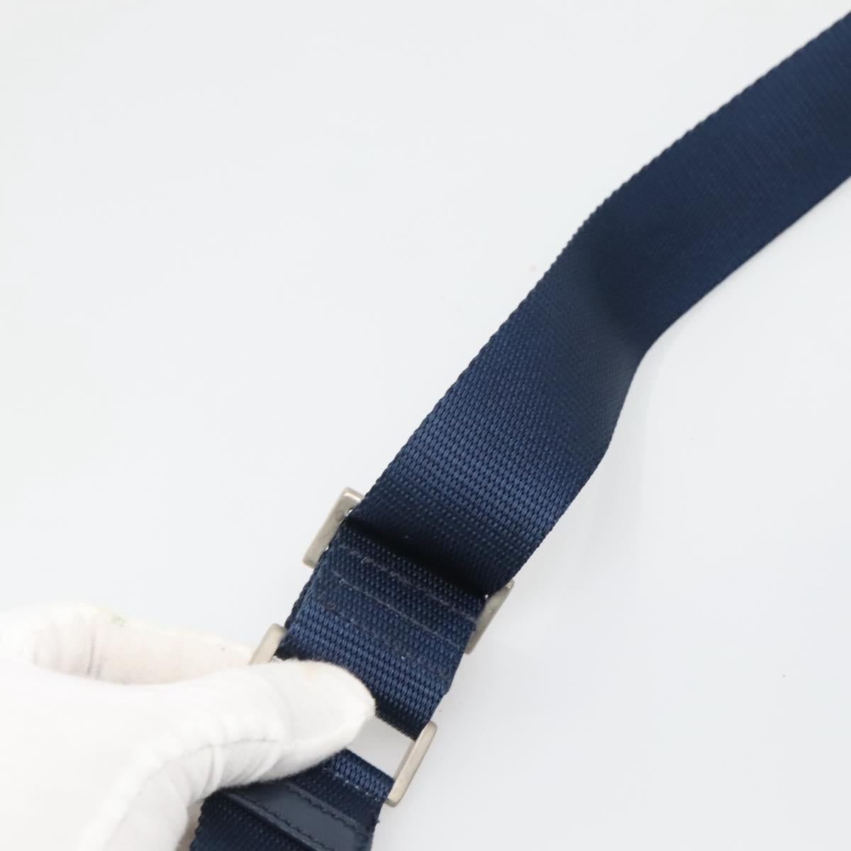 PRADA Shoulder Bag Nylon Green Auth 127874