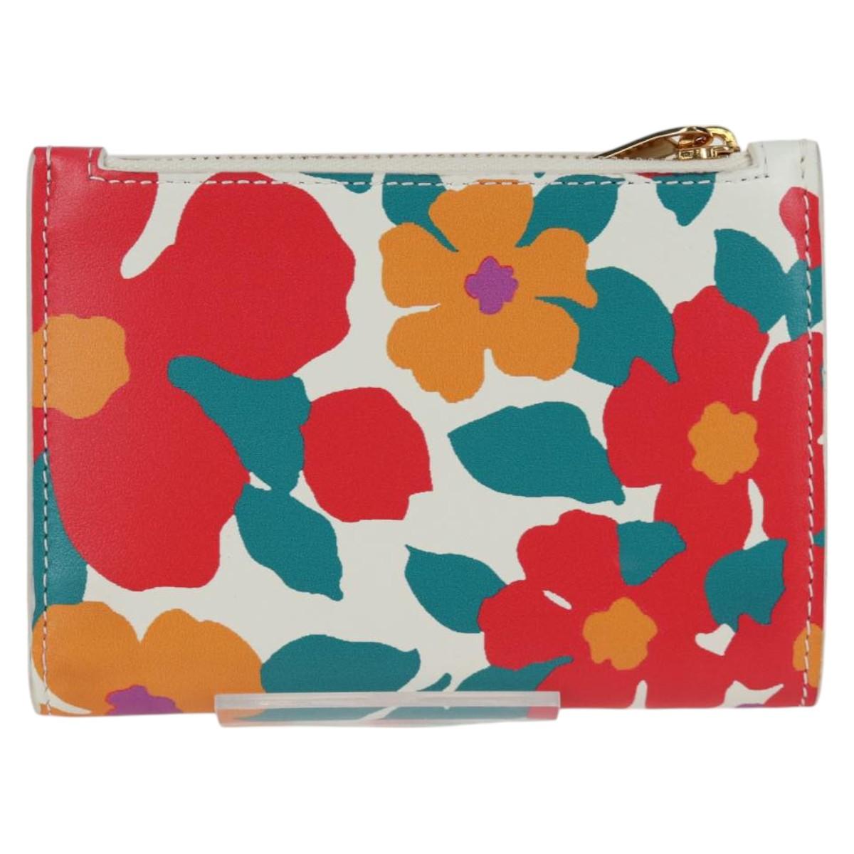 SAINT LAURENT Wallet Leather Multicolor Auth 127915M