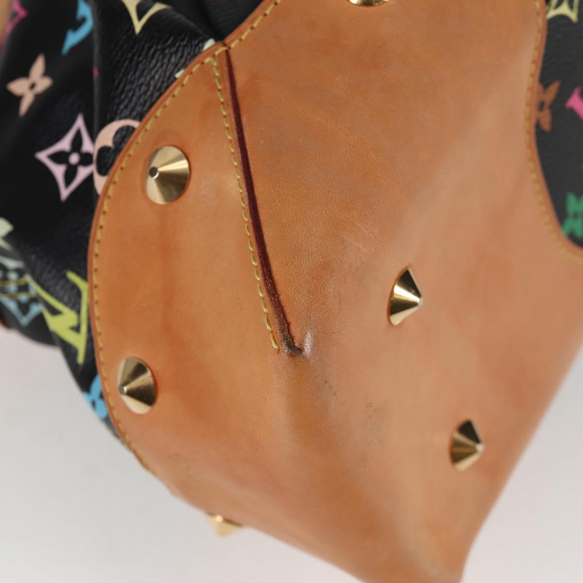 LOUIS VUITTON Monogram Multicolor Judy GM Bag 2way Black M40254 LV Auth 127947V