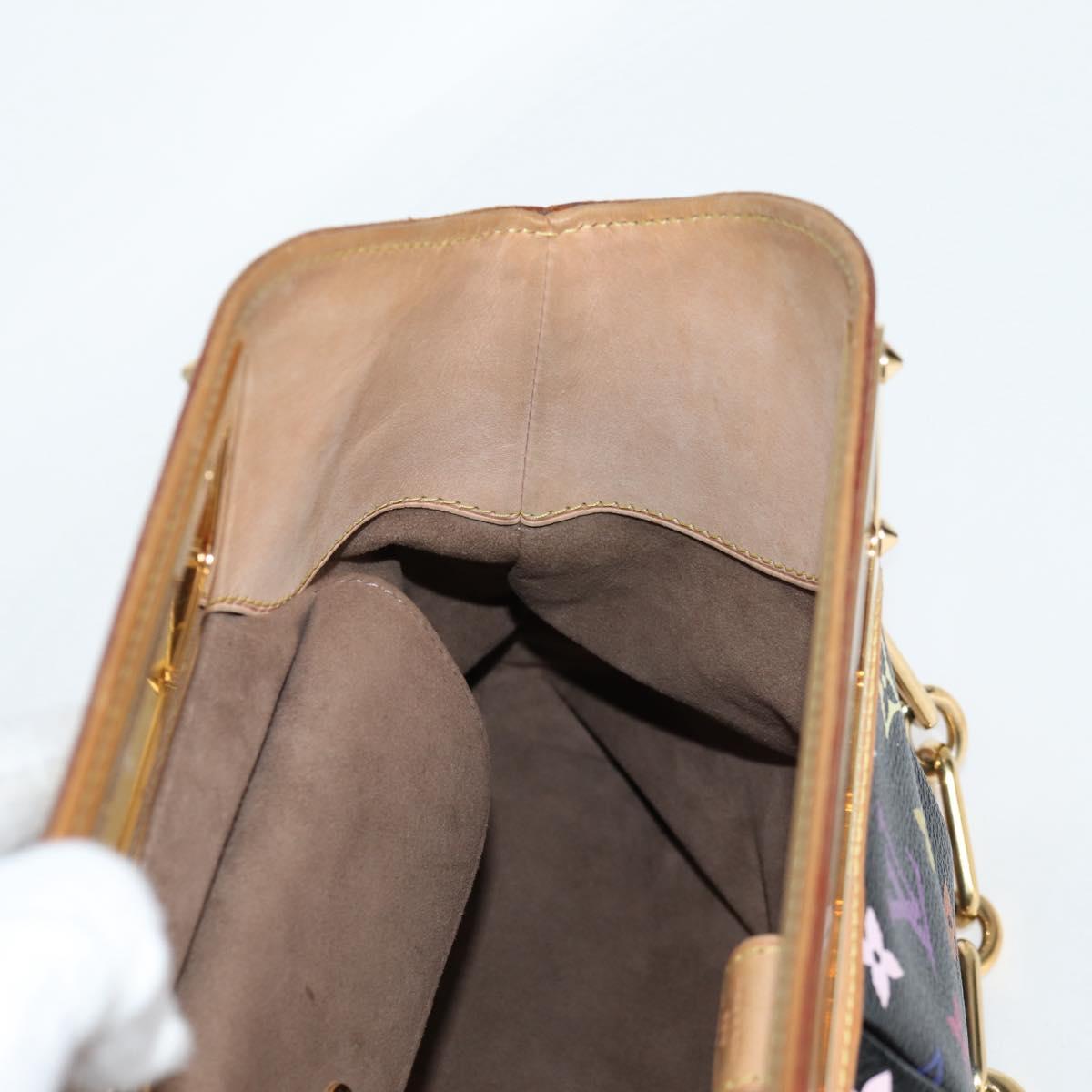 LOUIS VUITTON Monogram Multicolor Judy GM Bag 2way Black M40254 LV Auth 127947V