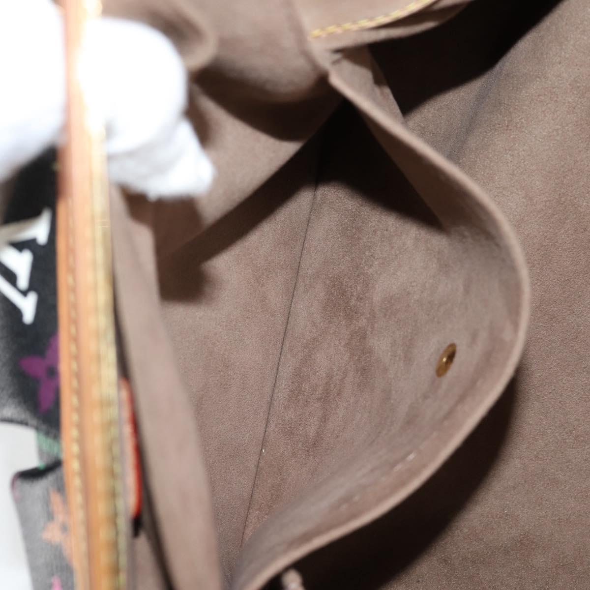 LOUIS VUITTON Monogram Multicolor Judy GM Bag 2way Black M40254 LV Auth 127947V