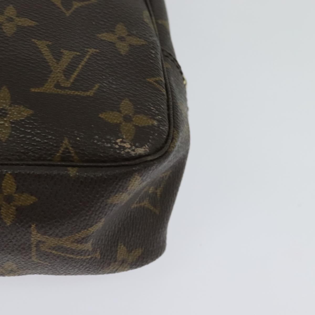LOUIS VUITTON Monogram Trousse Toilette 23 Clutch Bag M47524 LV Auth 127956
