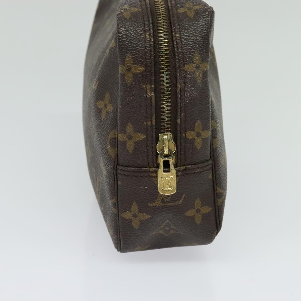 LOUIS VUITTON Monogram Trousse Toilette 23 Clutch Bag M47524 LV Auth 127956