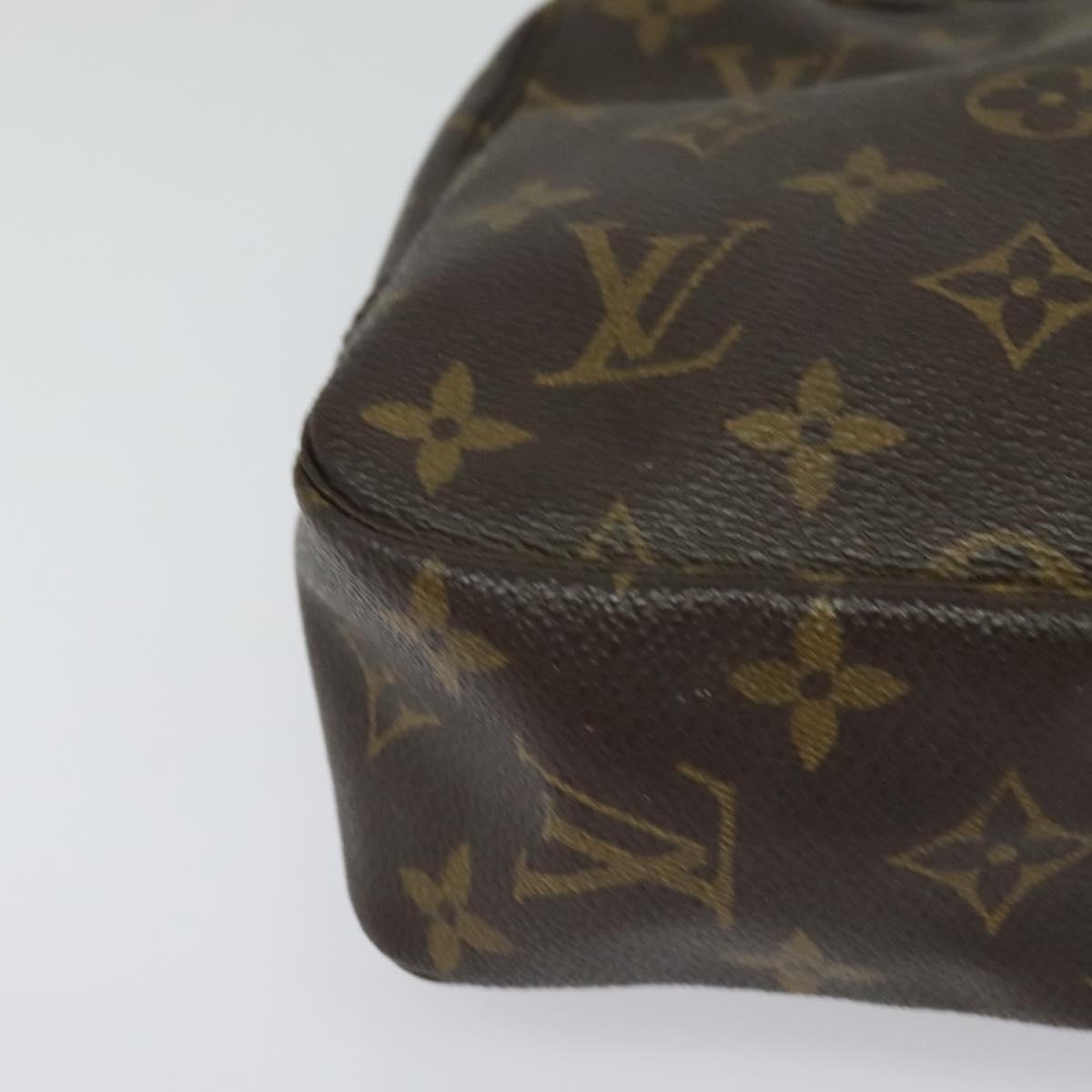 LOUIS VUITTON Monogram Trousse Toilette 23 Clutch Bag M47524 LV Auth 127956