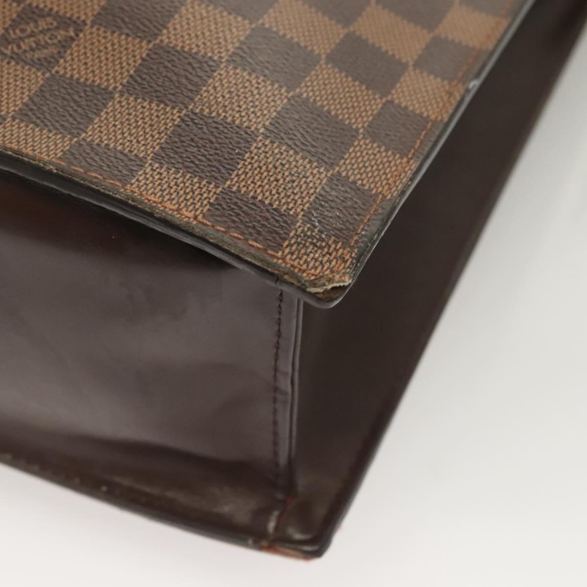 LOUIS VUITTON Damier Ebene Venice GM Hand Bag N51146 LV Auth 127962