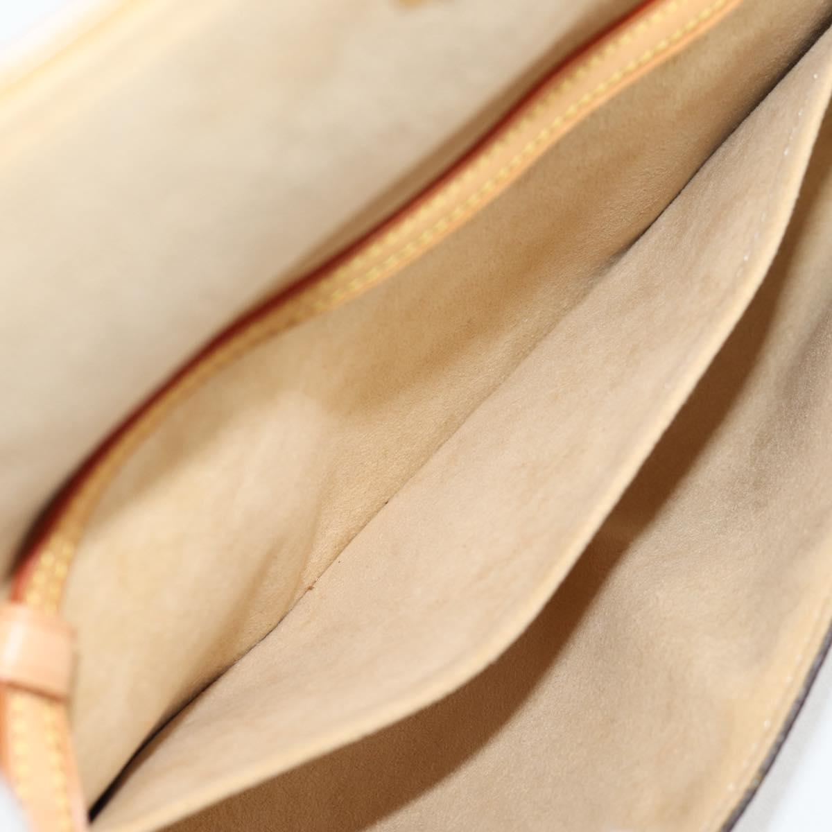 LOUIS VUITTON Monogram Pochette Twin GM Shoulder Bag M51852 LV Auth 127965V