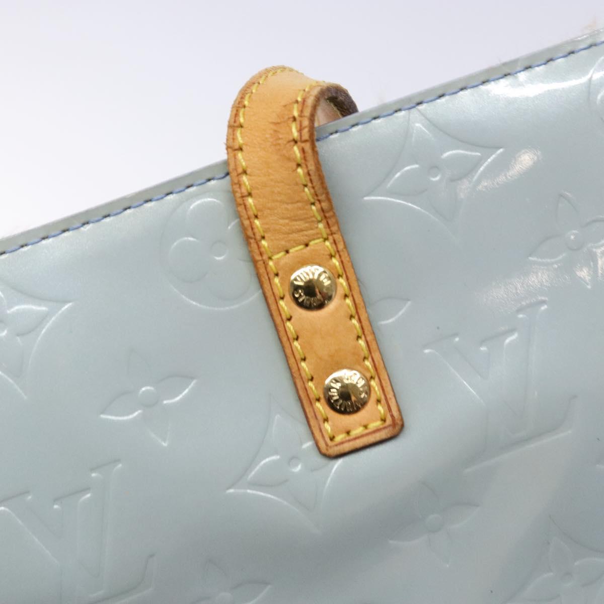 LOUIS VUITTON Monogram Vernis Reade MM Hand Bag Lavande M91226 LV Auth 127968