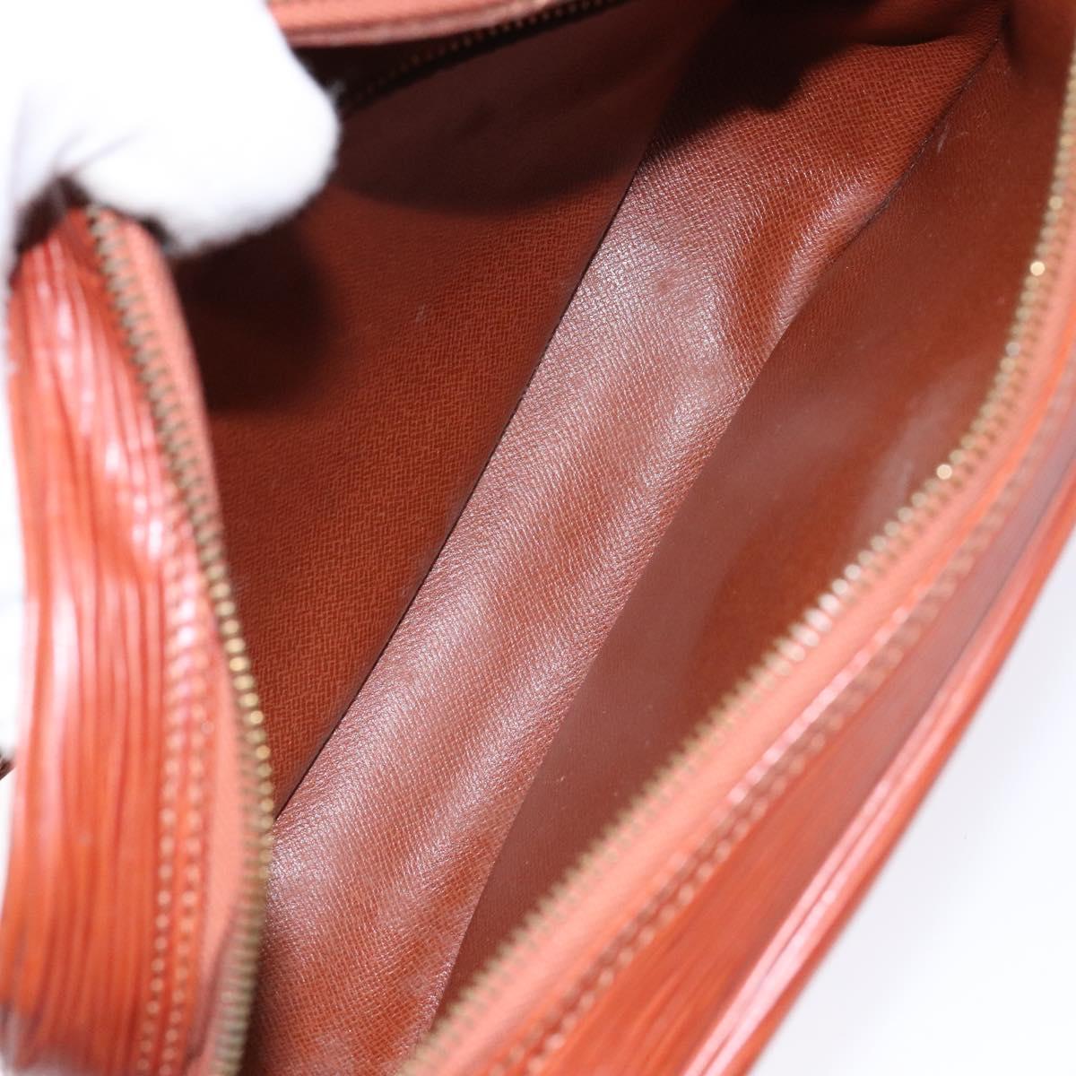 LOUIS VUITTON Epi Jeune FilleMM Shoulder Bag Brown M52153 LV Auth 127970