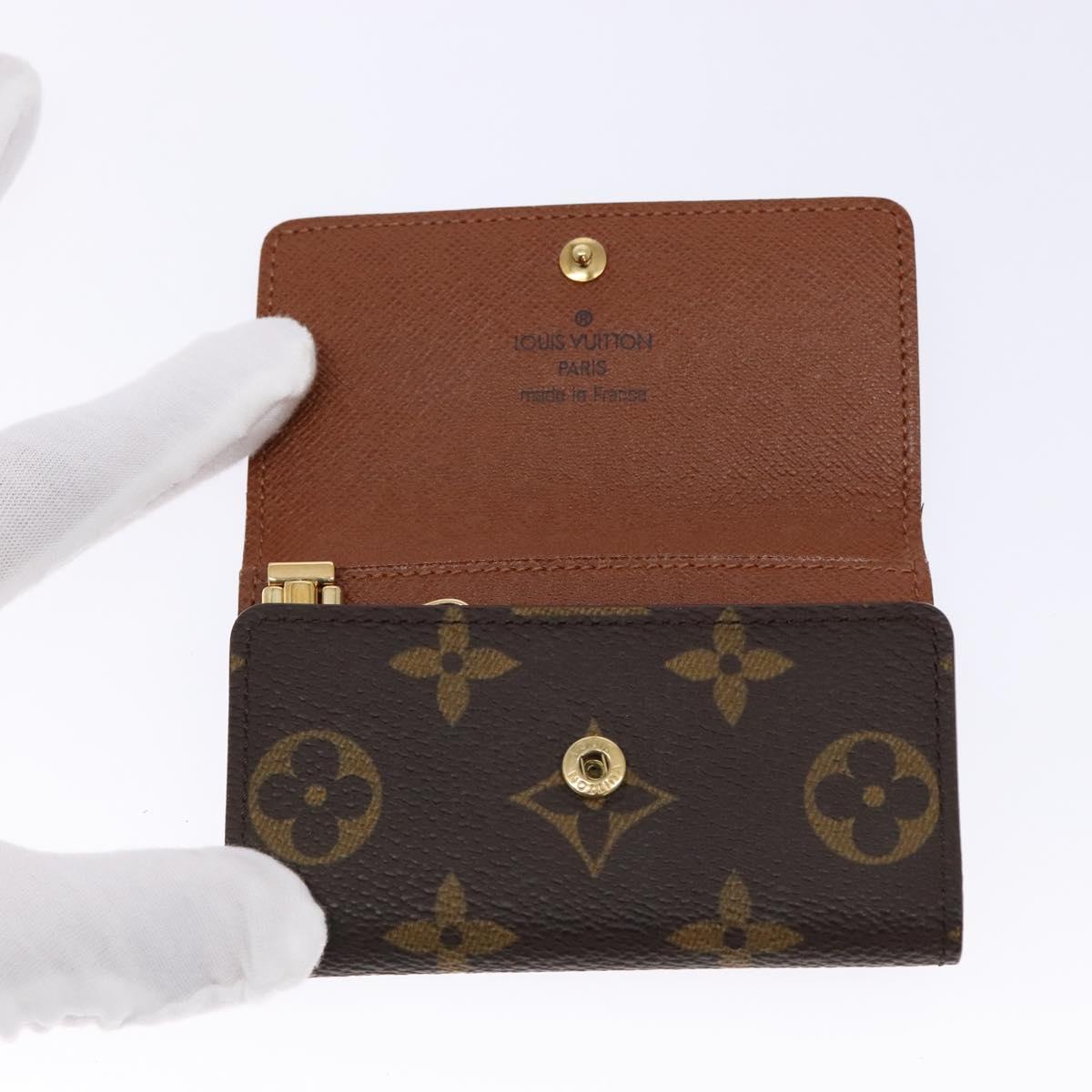 LOUIS VUITTON Monogram Multicles6 Key Case M62630 LV Auth 127983