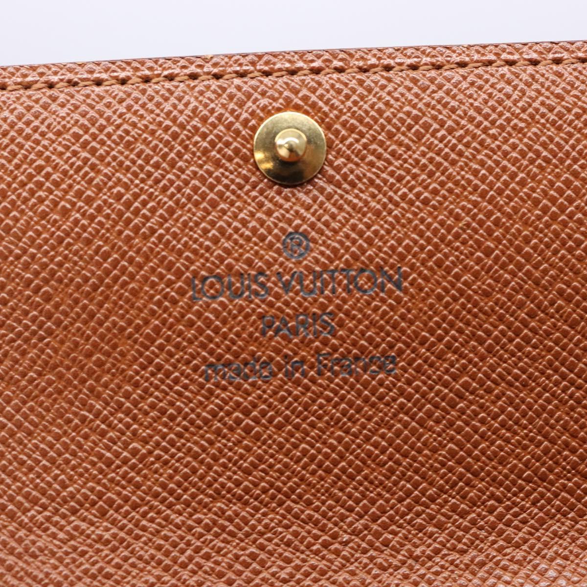 LOUIS VUITTON Monogram Multicles6 Key Case M62630 LV Auth 127983