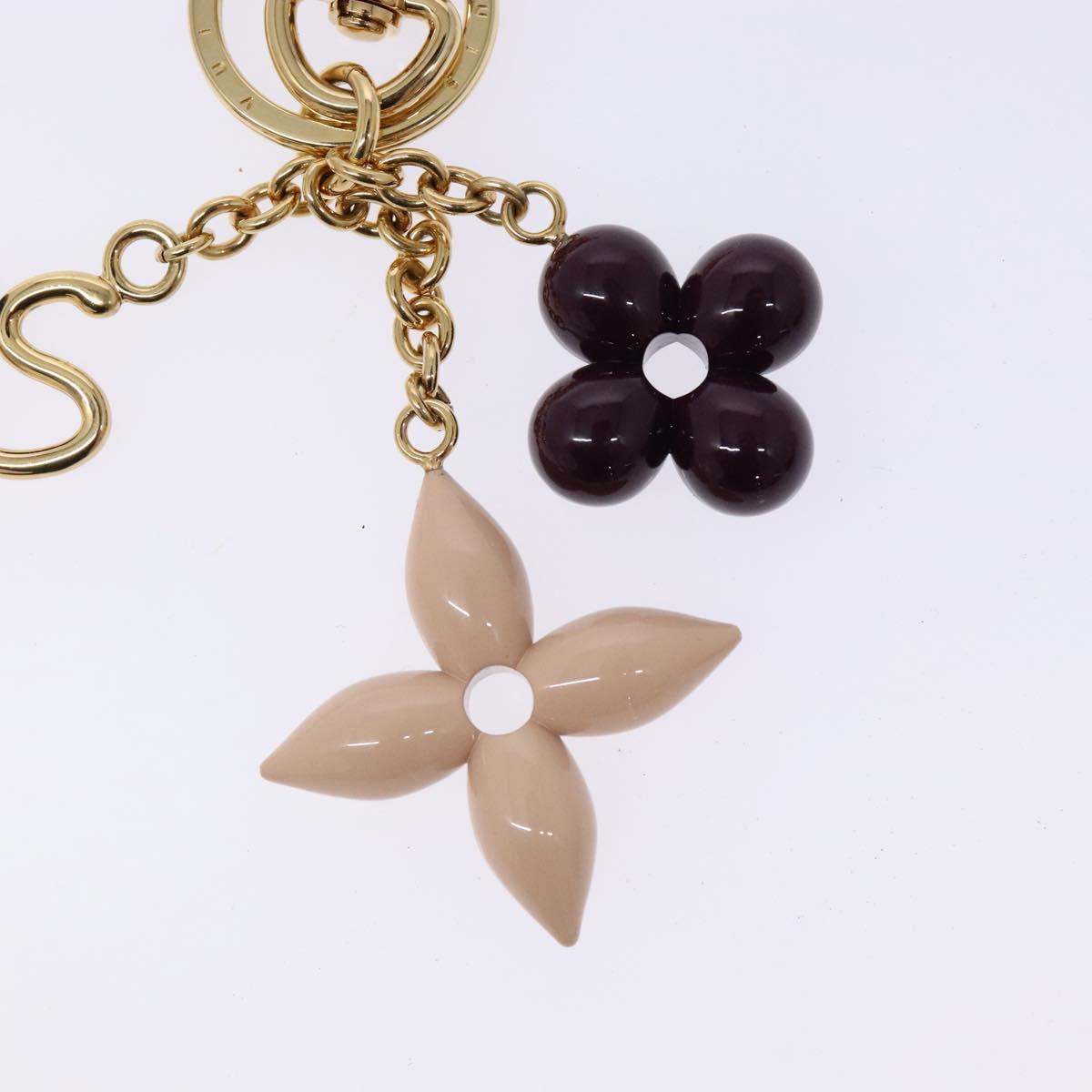 LOUIS VUITTON Louis Wire Charm metal Gold M78613 LV Auth 127984M