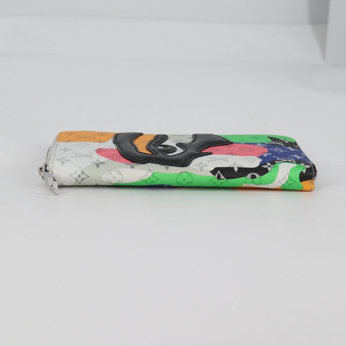 LOUIS VUITTON Monogram LV Portrait Zippy Wallet Vertical M82590 LV Auth 127987M