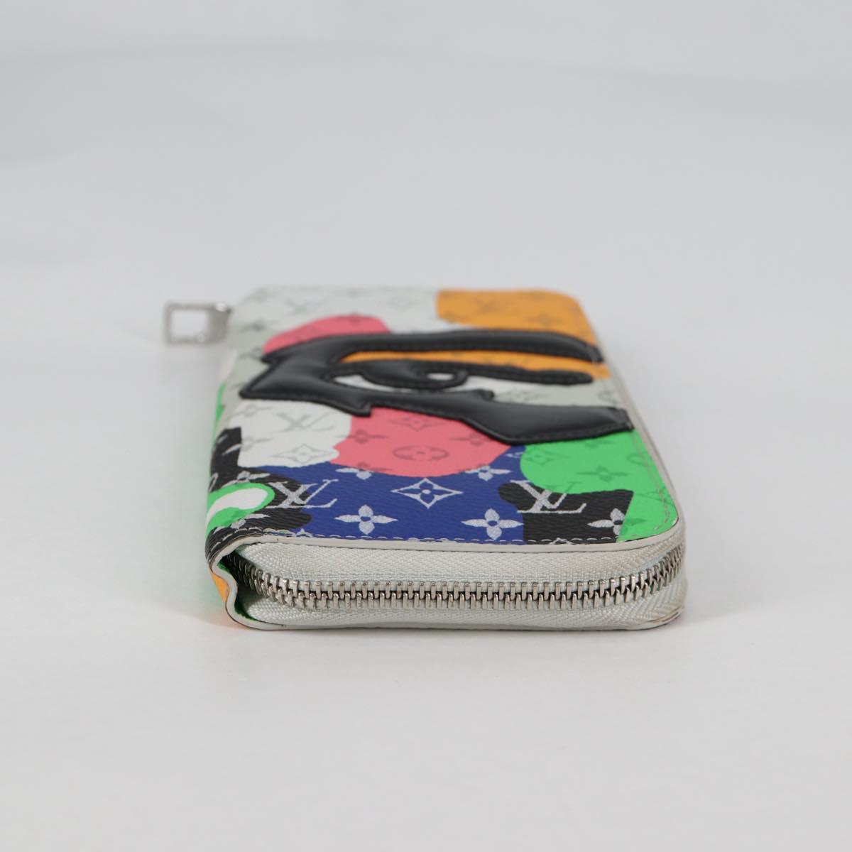 LOUIS VUITTON Monogram LV Portrait Zippy Wallet Vertical M82590 LV Auth 127987M