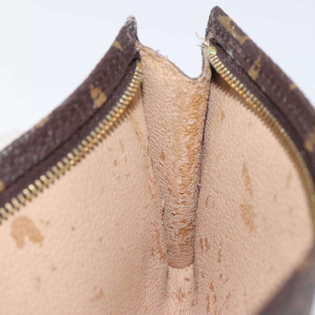 LOUIS VUITTON Monogram Bucket GM Accessory Pouch LV Auth 128002