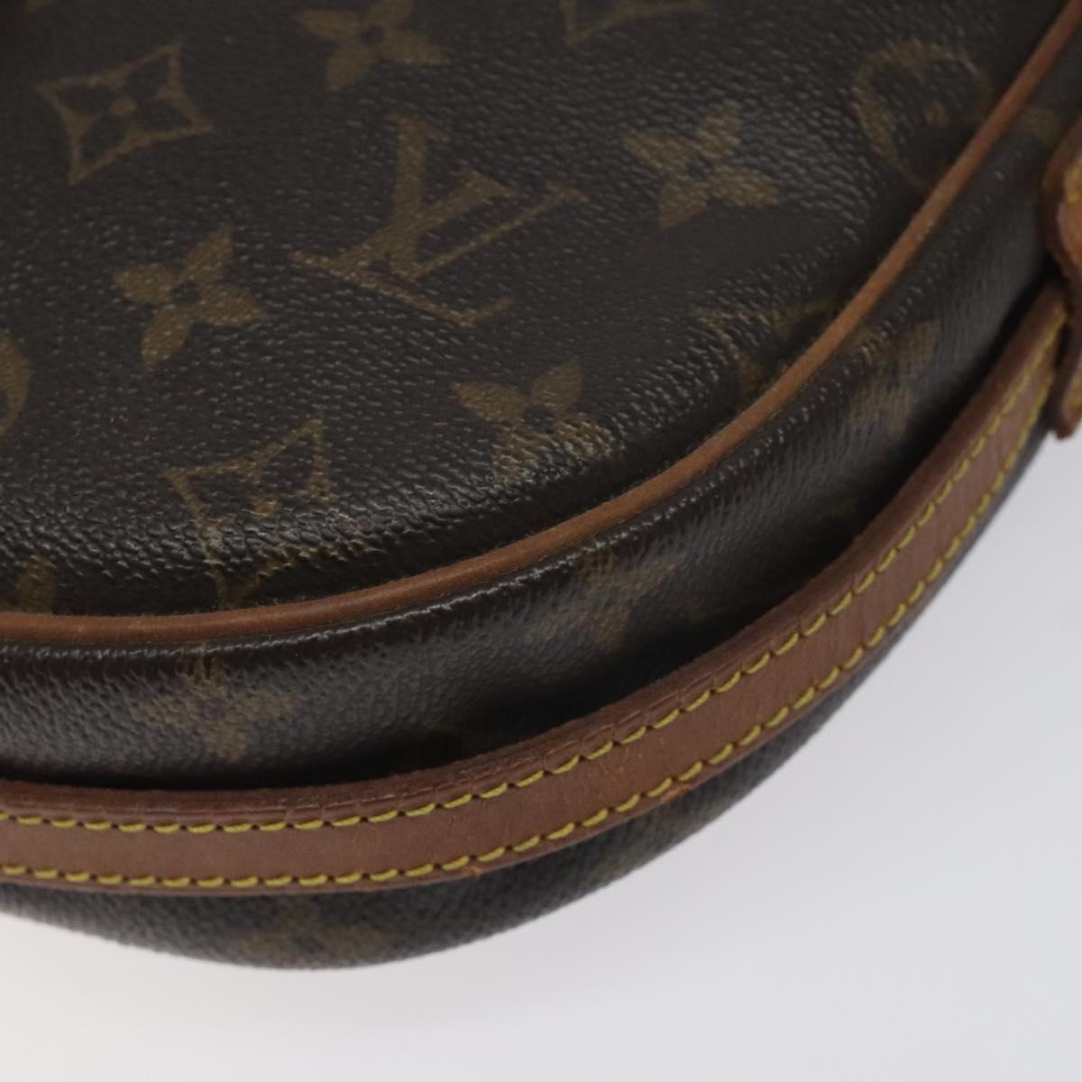 LOUIS VUITTON Monogram Jeune Fille MM Shoulder Bag M51226 LV Auth 128005