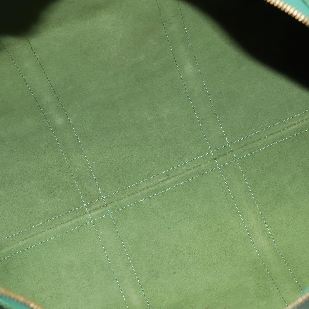 LOUIS VUITTON Epi Keepall 50 Boston Bag Green M42964 LV Auth 128070