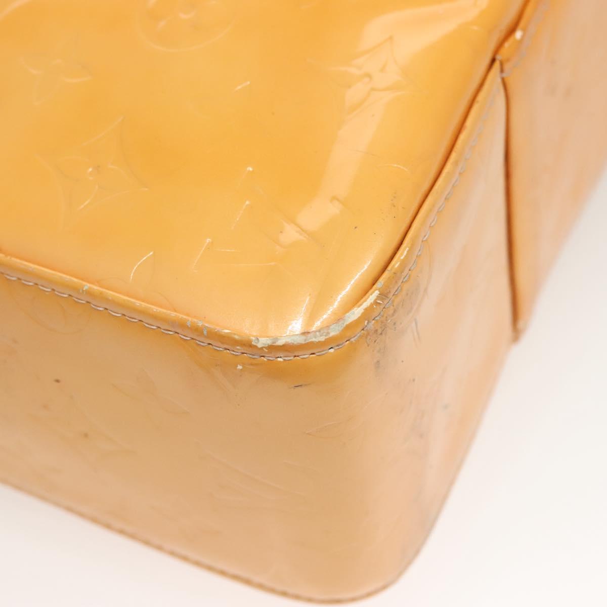 LOUIS VUITTON Monogram Vernis Columbus Bag Marshmallow Pink M91032 Auth 128089