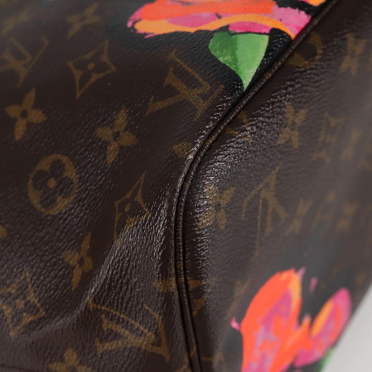 LOUIS VUITTON Monogram Rose Neverfull MM Tote Bag M48613 LV Auth 128091V
