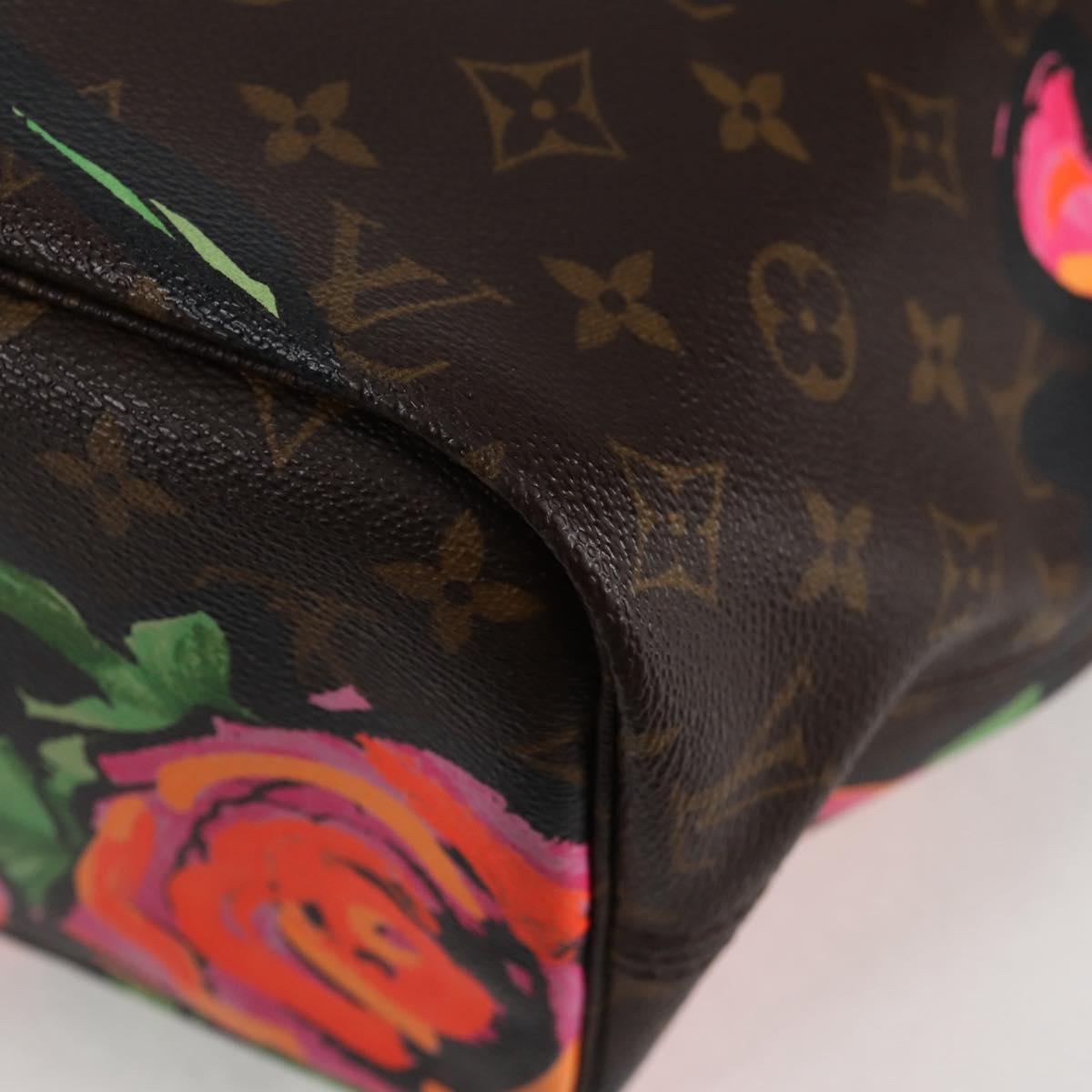 LOUIS VUITTON Monogram Rose Neverfull MM Tote Bag M48613 LV Auth 128091V