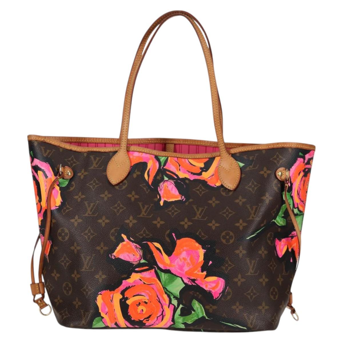 LOUIS VUITTON Monogram Rose Neverfull MM Tote Bag M48613 LV Auth 128091V