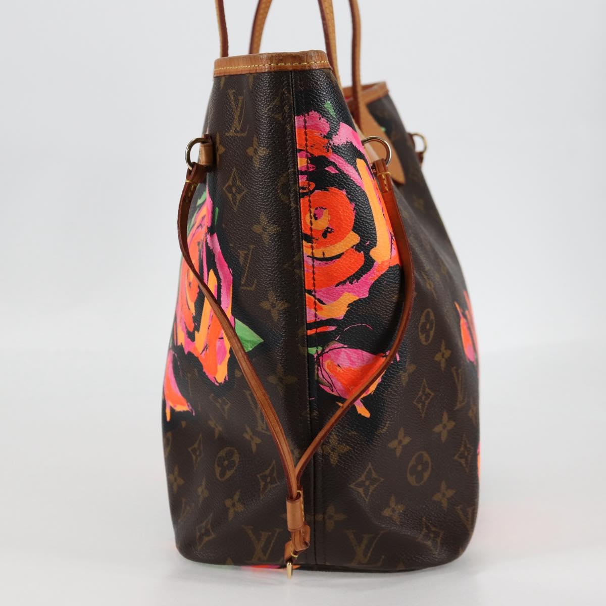 LOUIS VUITTON Monogram Rose Neverfull MM Tote Bag M48613 LV Auth 128091V