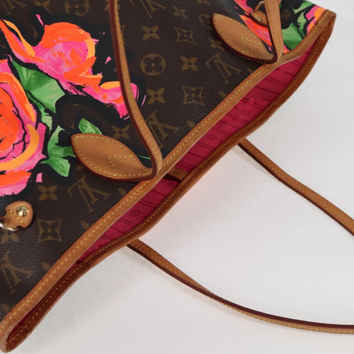 LOUIS VUITTON Monogram Rose Neverfull MM Tote Bag M48613 LV Auth 128091V